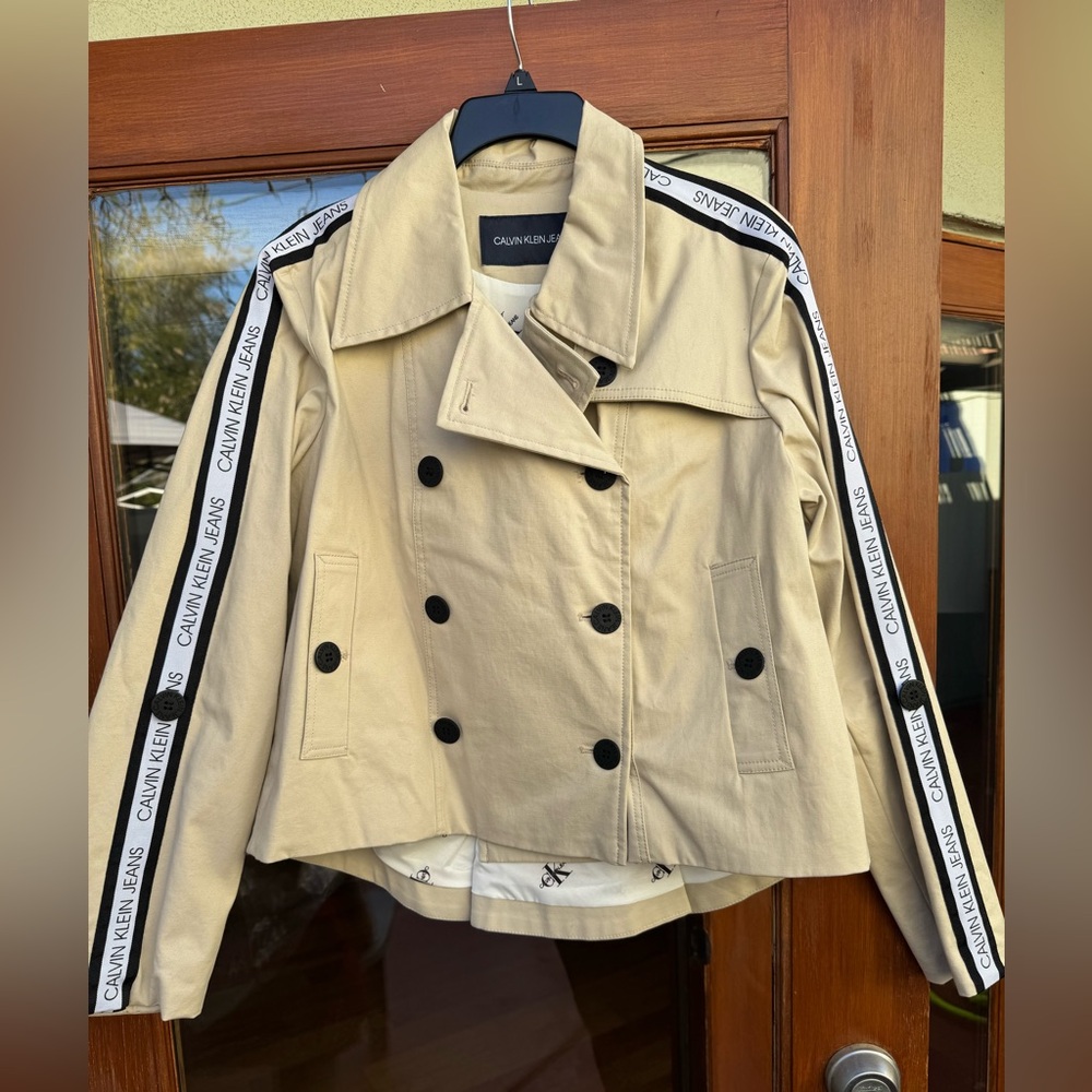 NWT Calvin Klein Jeans trench jacket